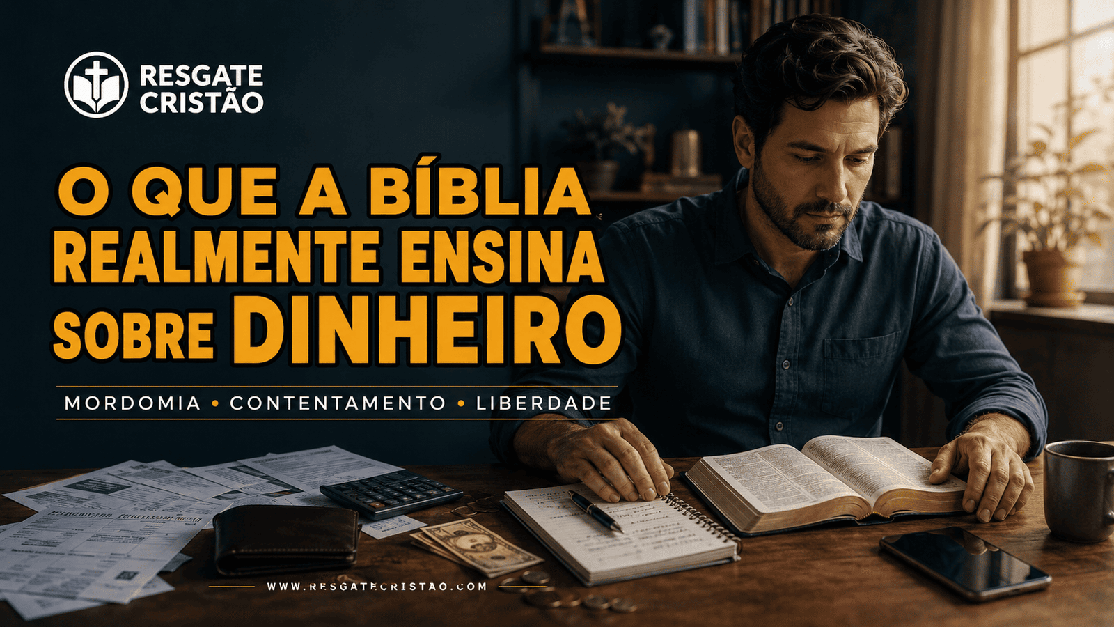 O que a Bíblia realmente ensina sobre dinheiro