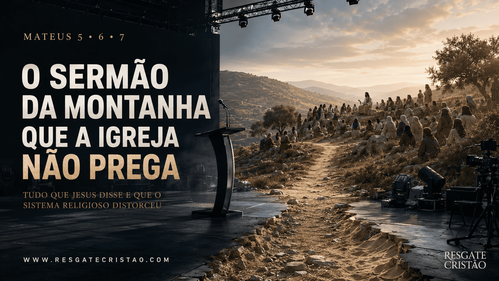 O Sermão da Montanha que a igreja não prega